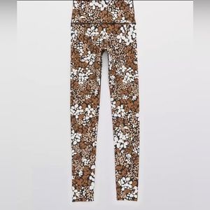 Women’s aerie camp/leopard leggings